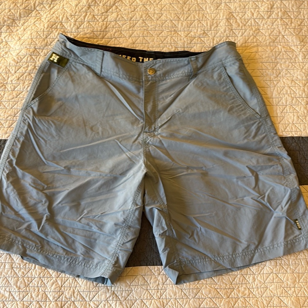 Howler Brothers Blue Flat Horizon Shorts